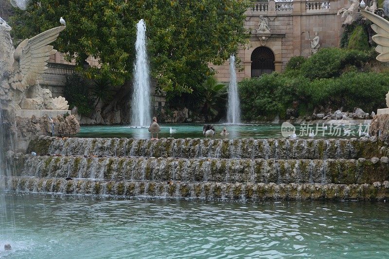 Parc de la Ciutadella 喷泉，巴塞罗那